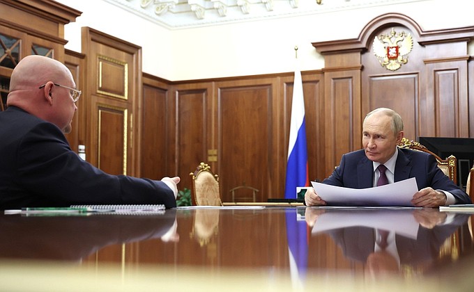 Встреча с губернатором Севастополя Михаилом Развожаевым