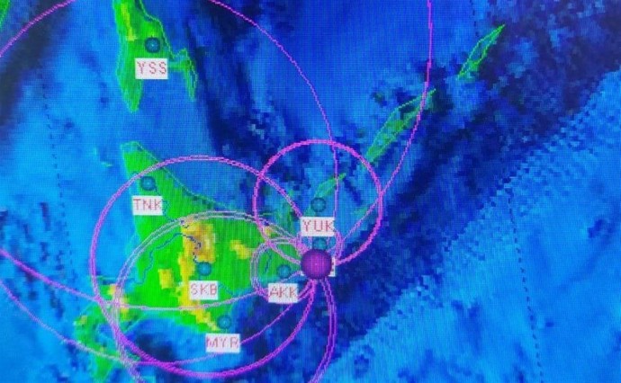 Землетрясение могли ощутить жители Курильских островов