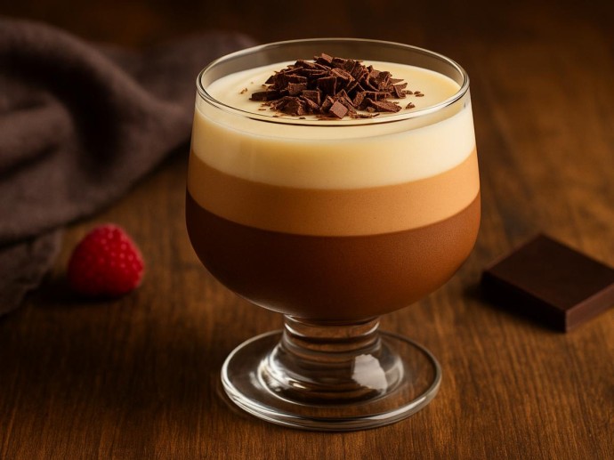 Этот шоколадный мусс выглядит как искусство, но весь секрет — в трёх простых ингредиентах Этот шоколадный мусс выглядит как искусство, но весь секрет — в трёх простых ингредиентах