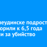 В Нижнеудинске подростка приговорили к 6,5 года колонии за убийство