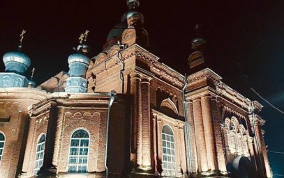 В Обояни вновь засиял Троицкий собор: завершено восстановление архитектурной подсветки