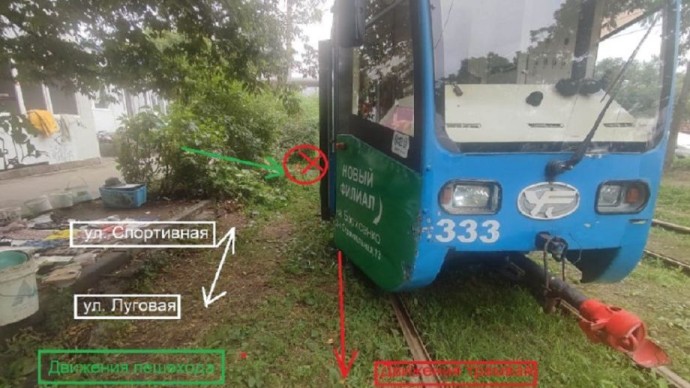 В Приморье Госавтоинспекция изучает детали загадочного ДТП с попавшей под трамвай женщиной