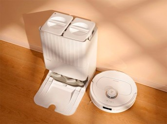 Робот-пылесос Roborock Qrevo MaxV сделает пол чистым благодаря мощности всасывания 7 000 Па
