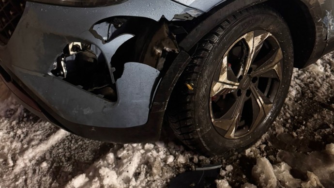 Нетрезвый лихач на иномарке разбил шесть машин в Кудрово Нетрезвый лихач на иномарке разбил шесть машин в Кудрово