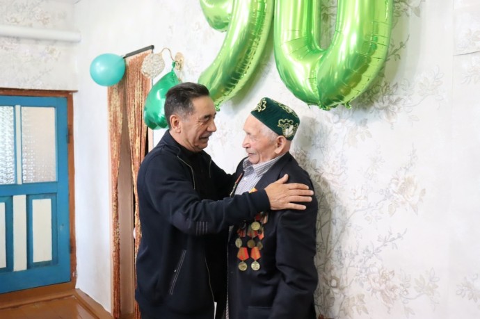 В Башкирии ветеран Великой Отечественной войны отметил 90-летний юбилей