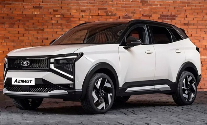 «АвтоВАЗ» показал, в каких цветах будет доступен новый кроссовер Lada Azimut