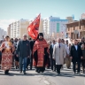 Крестный ход накануне Дня Победы состоялся в Якутске