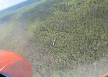 Появилось видео с места падения фрагментов запущенной с Восточного ракеты
