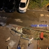 «Белая горячка в действии»: буйный житель Владивостока разнес автомобили во дворе жилого дома