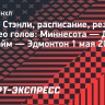 Кубок Стэнли, расписание и результаты матчей 1 мая: «Миннесота» переиграла «Даллас», «Анахайм» — «Эдмонтон»