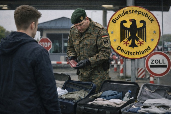 Германия — Бундесвер добрался до чемоданов Германия — Бундесвер добрался до чемоданов