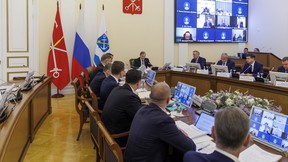 Виталий Савельев провёл заседание координационного совета по развитию транспортной системы Санкт-Петербурга и Ленинградской области Виталий Савельев провёл заседание координационного совета по развитию транспортной системы Санкт-Петербурга и Ленинградской области