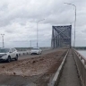 Движение оказалось затруднено на старом Зейском мосту в Благовещенске