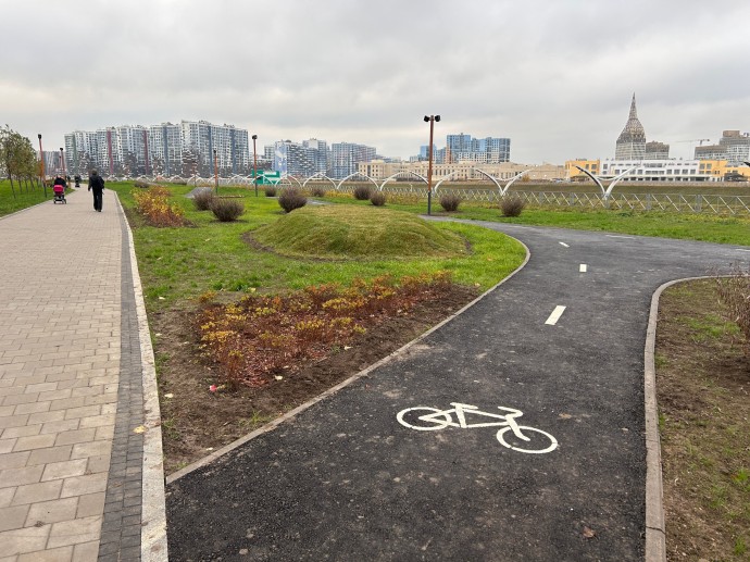 Александр Беглов: Морская набережная на Васильевском острове сохранит Линейный парк