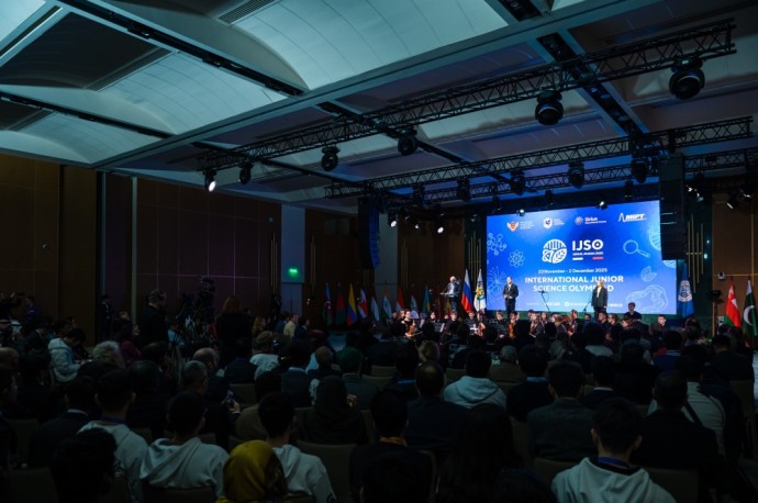 Сергей Кравцов и Елена Шмелева обсудили с президентом IJSO проведение естественно-научной олимпиады юниоров в «Сириусе» Сергей Кравцов и Елена Шмелева обсудили с президентом IJSO проведение естественно-научной олимпиады юниоров в «Сириусе»