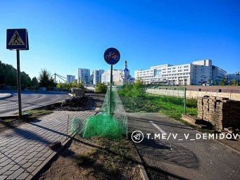 Возле спорткомплекса Хоркиной в Белгороде сделают новую велопешеходную зону
