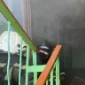 В Благовещенске тушили пожар в пятиэтажке на Калинина