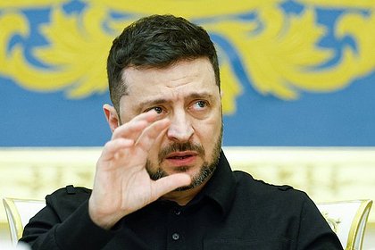 На Украине назвали манипуляцией отключение света во время интервью Зеленского