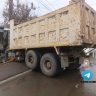 В Уфе грузовик укатился в время ремонта и врезался в ограждение