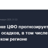 На востоке ЦФО прогнозируется избыток осадков, в том числе в Московском регионе
