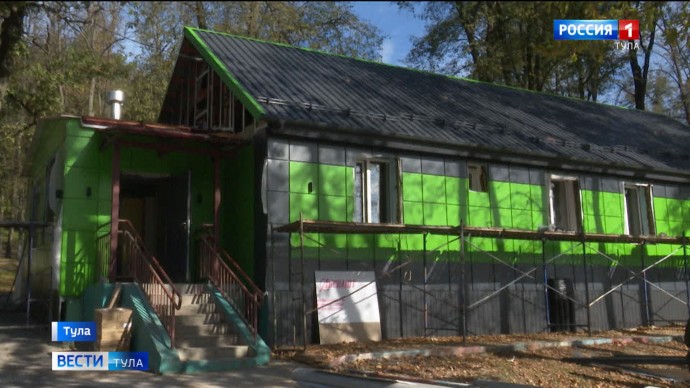 В тульском лагере «Березка» завершается капитальный ремонт