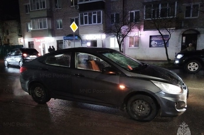 В центре Людиново сбили пешехода В центре Людиново сбили пешехода