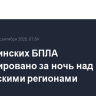 55 украинских БПЛА ликвидировано за ночь над российскими регионами