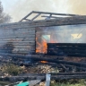 В деревне Башкирии сгорели баня и дом