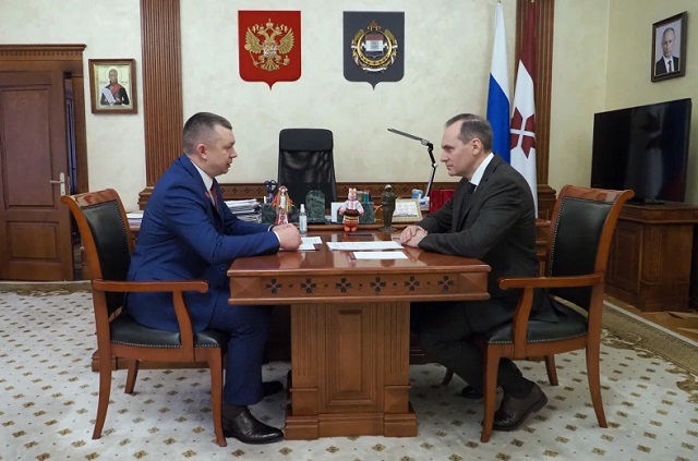 Артем Здунов провел встречу с председателем правления Движения Первых Артуром Орловым