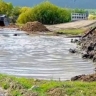 В районе Бурятии река вышла из себя
