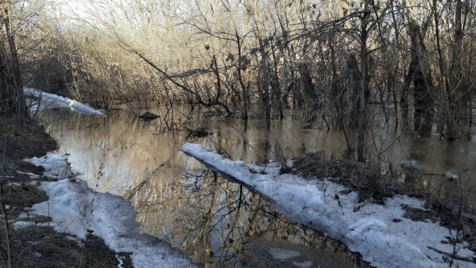 На двух реках в Башкирии поднялся уровень воды