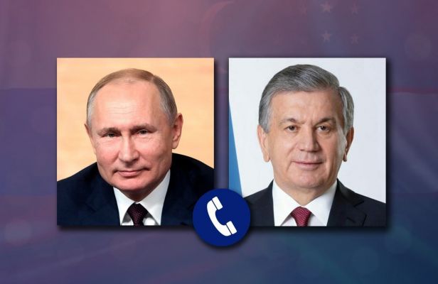 Владимир Путин обсудил с Шавкатом Мирзиёевым российско-узбекистанские отношения