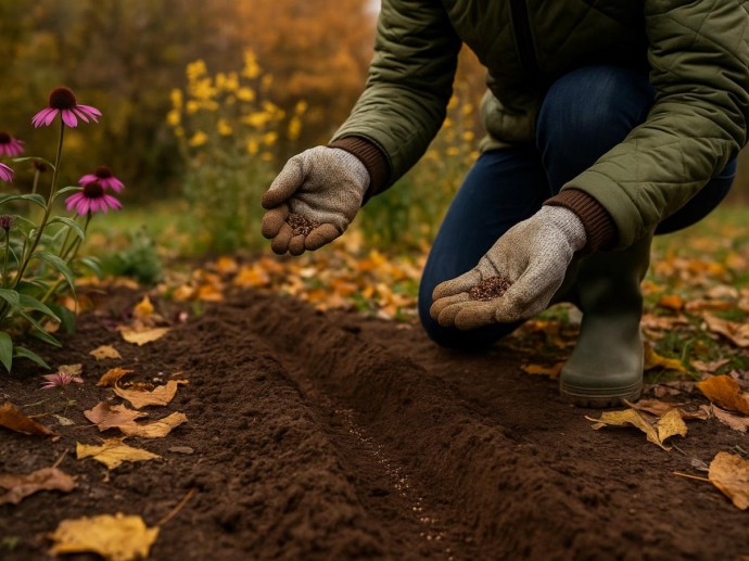 Посейте сейчас — порадуешься весной: какие многолетники стоит сеять в ноябре для роскошных клумб
