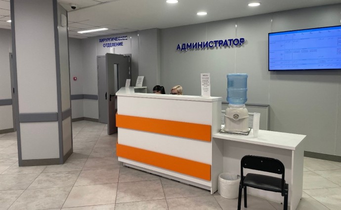 В Корсакове завершили ремонт первого этажа взрослой поликлиники В Корсакове завершили ремонт первого этажа взрослой поликлиники