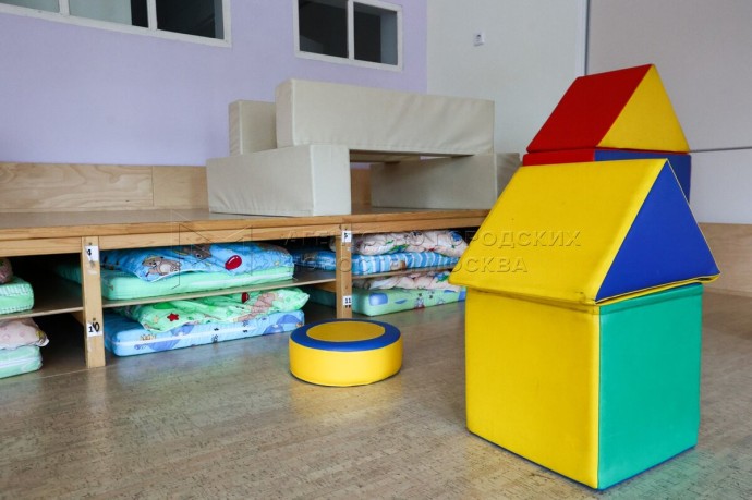 Устройство фасада здания детсада на 250 мест началось в поселке Поварово Устройство фасада здания детсада на 250 мест началось в поселке Поварово