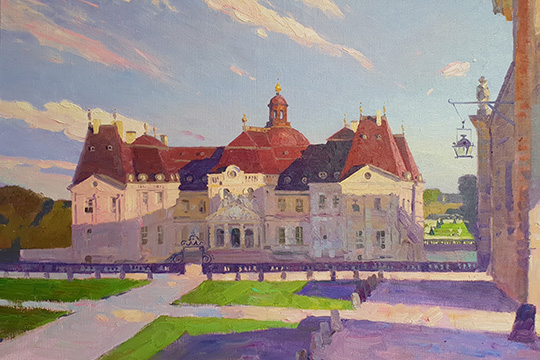 Образы Долины реки Луары в картинах петербургских художников