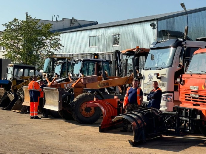 Готовность новгородских дорожников к зимнему периоду уже составляет 55%