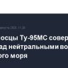 Ракетоносцы Ту-95МС совершили полёт над нейтральными водами Японского моря
