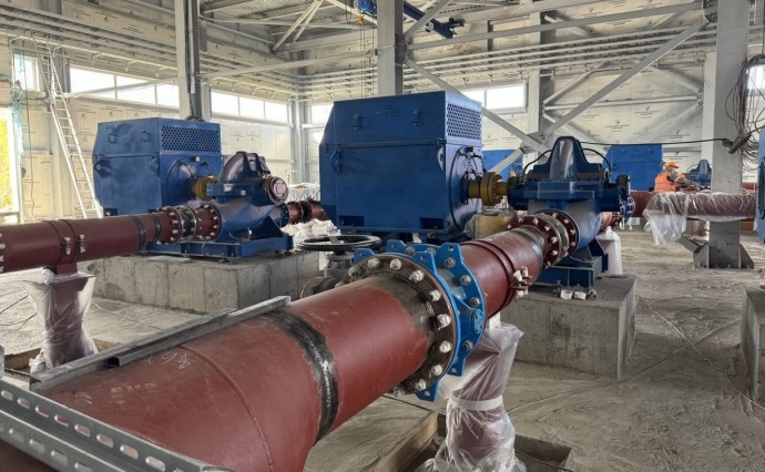 Насосы для нового водозабора "Южный" спроектированы и изготовлены специально для Южно-Сахалинска