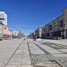 Трамваи по новым путям по улице Мира в Перми планируют запустить в августе