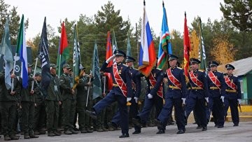 Стартовал финал Всероссийских военно-тактических соревнований "Путь ВОИНа"