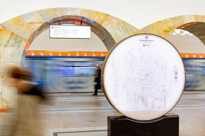 Собянин: Новые пересадки на фиолетовой линии метро сделали поездки комфортнее