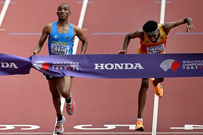 Чемпиона мира в марафоне впервые в истории определил фотофиниш Чемпиона мира в марафоне впервые в истории определил фотофиниш