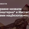 На Украине назвали Моргенштерна* и Инстасамку угрозами нацбезопасности