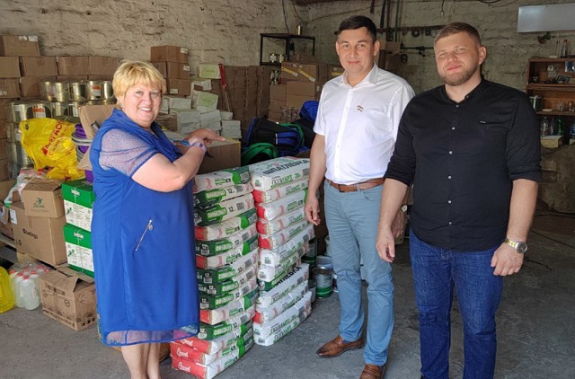 В Каланчак доставлен очередной груз из Мордовии