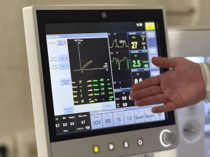 Тульская больница скорой помощи получила современные наркозные аппараты