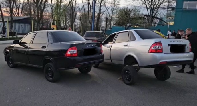 В Курске задержали двух молодых водителей за опасную езду