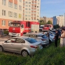 На пожаре в тульском Скуратово эвакуировано 15 человек