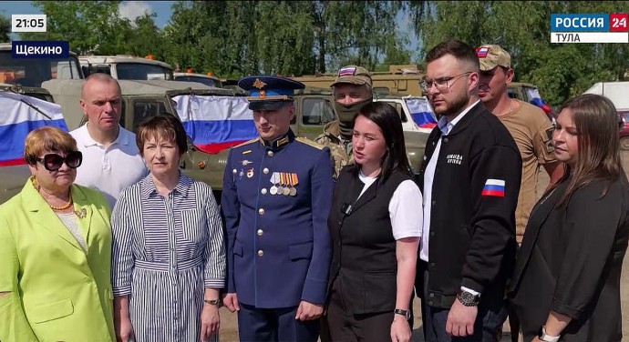 Как щёкинские добровольцы помогают нашим военным