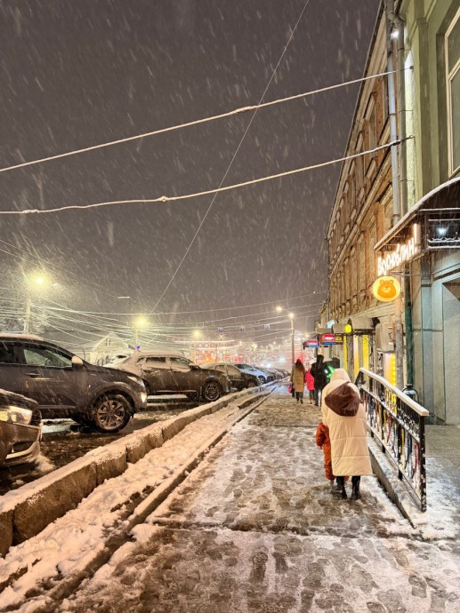 Кировчане жалуются на слякоть в центре города